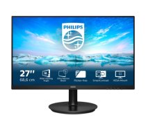 Philips monitor 27’’, V Line, 1920 x 1080 Full HD, VA LCD, 250 cd/m²|271V8L/00