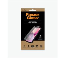 PanzerGlass | Clear Screen Protector | Apple | iPhone 13 Mini | Tempered glass | Antibacterial glass; Resistant to scratches and bacteria; Shock absorbing; Easy to install|2741