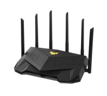 Wireless Router|ASUS|Wireless Router|6000 Mbps|Mesh|Wi-Fi 5|Wi-Fi 6|IEEE 802.11a|IEEE 802.11b|IEEE 802.11g|IEEE 802.11n|USB 3.2|4x10/100/1000M|1x2.5GbE|LAN  WAN ports 1|Number of antennas     6|TUFGAMINGAX6000|TUFGAMINGAX6000