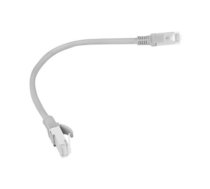 Lanberg | Patchcord CAT.6 UTP Fluke Passed | PCU6-10CC-0025-S | 0.25 m | Grey|PCU6-10CC-0025-S