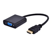 Cablexpert | HDMI to VGA and audio adapter cable|A-HDMI-VGA-03