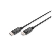 Digitus | DisplayPort Connection Cable | Black | DP male | DP male | DP to DP | 1 m|AK-340100-010-S