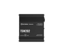 Teltonika Switch, 8 ports | TSW202 | L2 managed | Wall-mountable | SFP ports quantity 2|TSW202000000