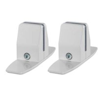 NEOMOUNTS DESK STAND FOR NS-GLSPROTECTXXX - SET OF 2 - WHITE|NS-CLMPSTANDWHITE