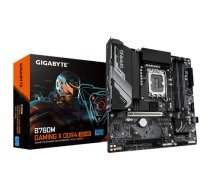 Gigabyte B760M GAMING X DDR4 GEN5 | Processor family Intel | Processor socket LGA1700 | DDR4 | Supported hard disk drive interfaces M.2, SATA | Number of SATA connectors 4|B760M GAMING X DDR4 GEN5