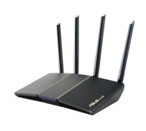 Wireless Router|ASUS|Wireless Router|Mesh|Wi-Fi 5|Wi-Fi 6|IEEE 802.11a/b/g|IEEE 802.11n|1 WAN|4x10/100/1000M|Number of antennas 4|RT-AX57|RT-AX57