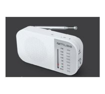 Muse | M-025 RW | Portable radio | White|M-025RW