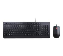 Lenovo | Essential | Essential Wired Keyboard and Mouse Combo - Lithuanian | Black | Keyboard and Mouse Set | Wired | EN/LT | Black|4X30L79925