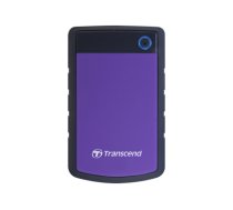 External HDD|TRANSCEND|StoreJet|4TB|USB 3.0|Colour Purple|TS4TSJ25H3P|TS4TSJ25H3P