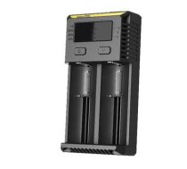 BATTERY CHARGER 2-SLOT/INTELLICHARGER NEW I2 NITECORE|INTELLICHARGERNEWI2