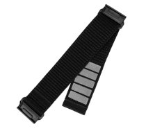 Fixed | Sporty Strap for Garmin QuickFit 26mm | 160-210 | Black | Nylon|FIXNST2-QF26MM-BK