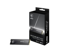 SSD|MSI|1400xTBW rating|MTBF 1500000 h|Read speed 14500 MB/s|Write speed 11000 MB/s|NVMe Yes|PCI Express 5.0|M.2|2000 GB|SPATIUM M571 DLP PCIe 5.0 NVMe M.2|S78-440Q1K0-P83|S78-440Q1K0-P83