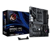 ASRock B550 PG RIPTIDE | Processor family AMD | Processor socket AM4 | DDR4 | Supported hard disk drive interfaces SATA, M.2 | Number of SATA connectors 6|B550 PG RIPTIDE