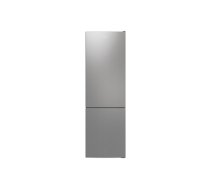 Candy | Refrigerator | CCT3L517ES | Energy efficiency class E | Free standing | Combi | Height 176 cm | No Frost system | Fridge net capacity 186 L | Freezer net capacity 74 L | Display |     39 dB | Silver|CCT3L517ES