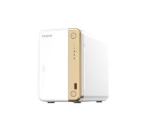 QNAP | 2-Bay desktop NAS | TS-262-4G | Intel Celeron | N4505 2-core | Processor frequency 2.9 GHz | 4 GB|TS-262-4G