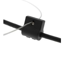 Adapterių tvirtinimo spaustukai DELTACO, 5 vnt., juodi / HDMI-ARACCX5 / 1902498| HDMI-ARACCX5
