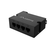 LANBERG Switch POE Extender 1xIN 3xOUT|DIN-FE4-AT-30W