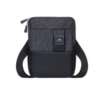 TABLET CASE CROSSBODY 8"/8810 BLACK MELANGE RIVACASE|8810BLACKMELANGE