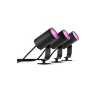 Philips Hue Lily Outdoor Spot base set 3x8W 24V | Hue White and Color Ambiance|8718696167960
