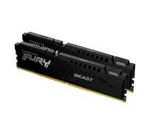 KINGSTON 64GB 5200MT/S DDR5 CL40 DIMM (KIT OF 2) FURY BEAST BLACK|KF552C40BBK2-64