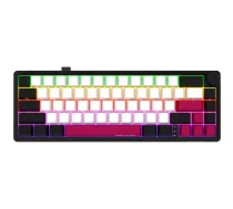 LORGAR KBP70MW, Wireless 65% Mechanical Gaming Keyboard Pro, Black/red, EN layout|LRG-KBP70MW-BK-US