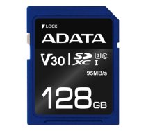 ADATA | Premier Pro | UHS-I | 128 GB | SDXC | Flash memory class 10|ASDX128GUI3V30S-R