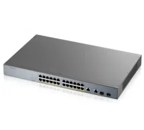 ZYXEL GS1350-26HP, 26 PORT MANAGED CCTV POE SWITCH, LONG RANGE, 375W (1 YEAR NCC PRO PACK LICENSE BUNDLED) (5Y WARRANTY)|GS1350-26HP-EU0101F