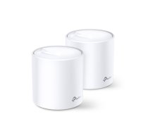 Whole Home Mesh Wi-Fi 6 System | Deco X50 (2-pack) | 802.11ax | 574+2402 Mbit/s | Ethernet LAN (RJ-45) ports 3 | Mesh Support Yes | MU-MiMO Yes | No mobile broadband | Antenna type     Internal|DECO X50(2-PACK)