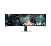 Samsung LS49DG910SUXEN Odyssey G9 G91SD | 49 " | OLED | 32:9 | 144 Hz | 0.03 ms | 5120 x 1440 pixels | 250 cd/m² | HDMI ports quantity 1 | Silver|LS49DG910SUXEN