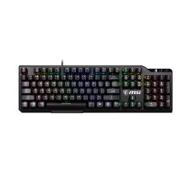 MSI | VIGOR GK41 LR | Gaming keyboard | Wired | US | Black|VIGOR GK41 LR US