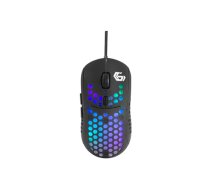 Gembird | USB Gaming RGB Backlighted Mouse | MUSG-RAGNAR-RX400 | Gaming Mouse | Wired | Black|MUSG-RAGNAR-RX400