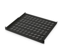 Digitus | 1U Fixed Shelf for Racks | DN-19 TRAY-1-400-SW | The shelves for fixed mounting can be installed easy on the two front 483 mm (19“) profile rails of your 483 mm (19“) network- or server cabinet. Due to their stable, perforated steel sheet wi|DN-19 TRAY-1-400-SW
