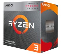 AMD CPU Desktop Ryzen 3 4C/4T 3200G (4.0GHz,6MB,65W,AM4) box, RX Vega 8 Graphics, with Wraith Stealth cooler|YD3200C5FHBOX