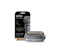 Braun 96M Shaver Replacement Head Series 9 Pro+, Silver|96M SILV S9