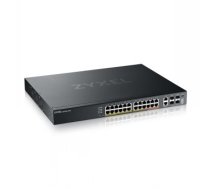 ZYXEL XGS2220-30HP, L3 ACCESS SWITCH, 400W POE, 16XPOE+/10XPOE++, 24X1G RJ45 2X10MG RJ45, 4X10G SFP+ UPLINK, INCL. 1 YR NEBULAFLEX PRO (5Y WARRANTY)|XGS2220-30HP-EU0101F