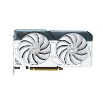 Asus | DUAL-RTX4060TI-O8G-WHITE | NVIDIA | 8 GB | GeForce RTX 4060 Ti | GDDR6 | HDMI ports quantity 1 | PCI Express 4.0 | Memory clock speed 18000 MHz|90YV0J42-M0NA00