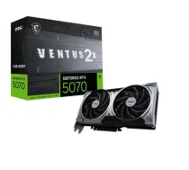 Graphics Card|MSI|NVIDIA GeForce RTX 5070|12 GB|GDDR7|192 bit|PCIE 5.0 16x|Dual Slot Fansink|1xHDMI|3xDisplayPort|RTX507012GVENTUS2XOC|GEFORCE RTX 5070 12G VENTUS 2X OC