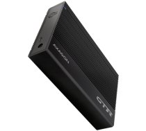 AXAGON EE35-GTR USB-C 3.2 Gen 1 - SATA 6G, 3.5" External RIBBED box BLACK|EE35-GTR