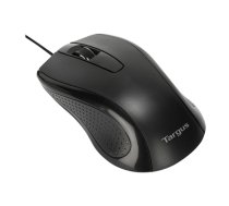 Targus Full-Size Optical Antimicrobial Wired Mouse | Targus Mouse | Full-Size Optical Antimicrobial | Wired | Black|AMU81AMGL