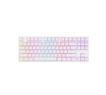 Genesis | THOR 404 TKL | Mechanical Gaming Keyboard | Wired | US | Gateron Yellow Pro | White | RGB|NKG-2070