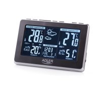 Adler | Weather station | AD 1175 | Black | White Digital Display|AD 1175
