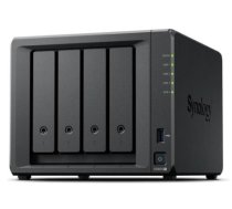 Synology NAS | DS925+ | AMD Ryzen | V1500B | Processor frequency 2.2 GHz | 4 GB | DDR4 ECC SODIMM | Black|DS925+
