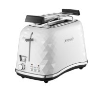 DELONGHI Brillante Toaster CTJ 2103.W 900W, Crum tray, Defrost, White|CTJ2103.W