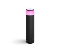 Philips Hue WCA Calla Outdoor Large Bollard, Black | 8 W | 2000-6500 Hue White Colour Ambiance|8718696170557