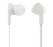 STREETZ ausinės, su mikrofonu, 3.5mm, baltos HL-W103|HL-W103