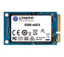 Kingston | KC600 | 256 GB | Solid-state drive interface mSATA | Read speed 550 MB/s | Write speed 500 MB/s|SKC600MS/256G