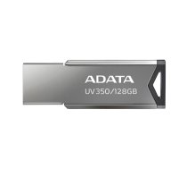 ADATA | USB Flash Drive | UV350 | 128 GB | USB 3.2 | Silver|AUV350-128G-RBK