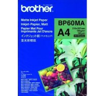 BROTHER MATTE INKJET PAPER A4 (25SH)|BP60MA