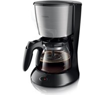 Philips Coffee Maker | HD7462/20 Daily Collection | Drip | 1000 W | Black/Metal|HD7462/20