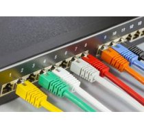 F / UTP Cat6 kabelis, LSZH, 0,3 m, pilkas DELTACO / STP-603|STP-603